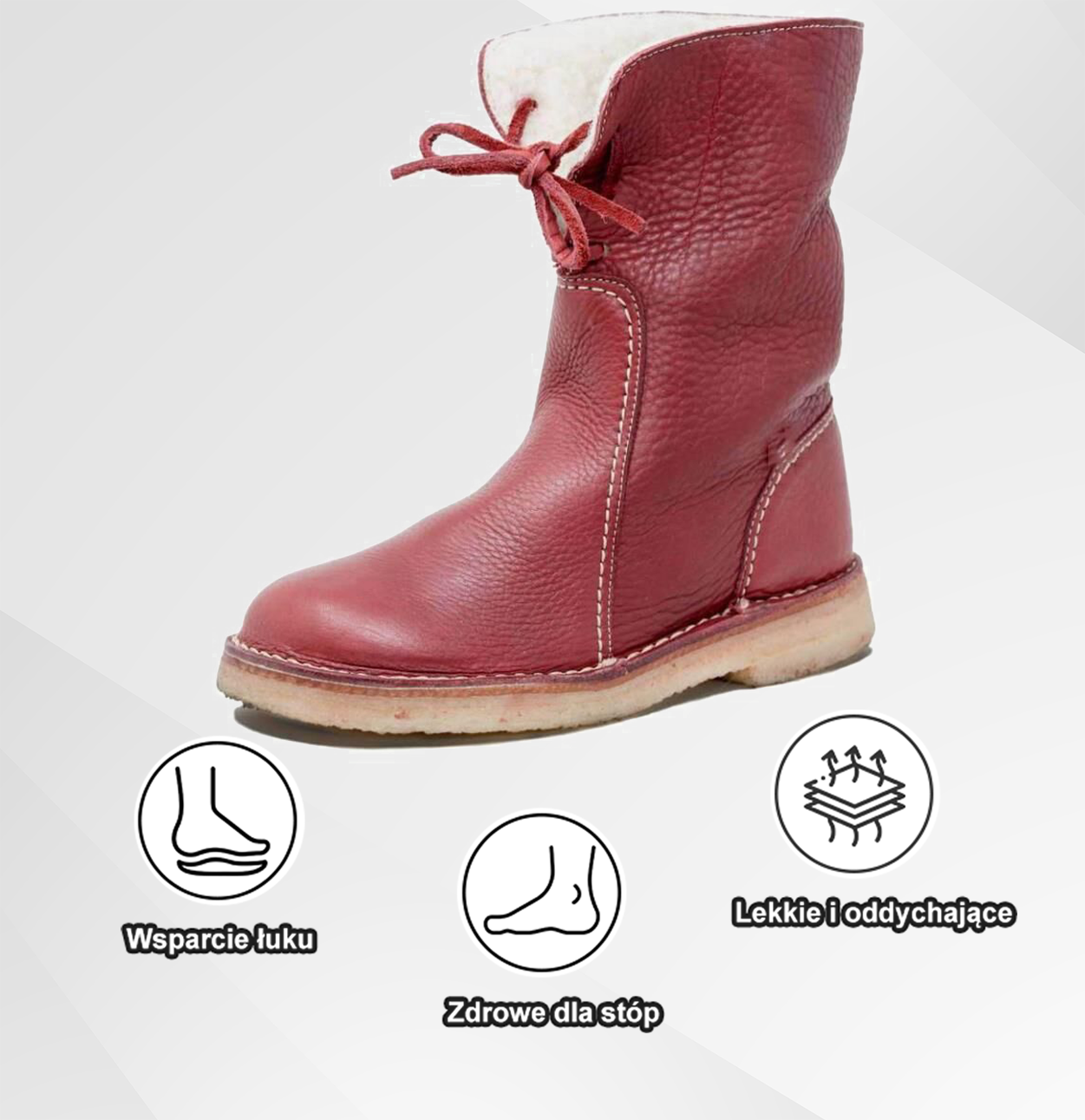 (🔥Ograniczona czasowo zniżka 50% - Nie przegap!)⏰ - Miękkie i wygodne buty z owczej skóry w stylu vintage (z podparciem łuku stopy dla łatwiejszego chodzenia)