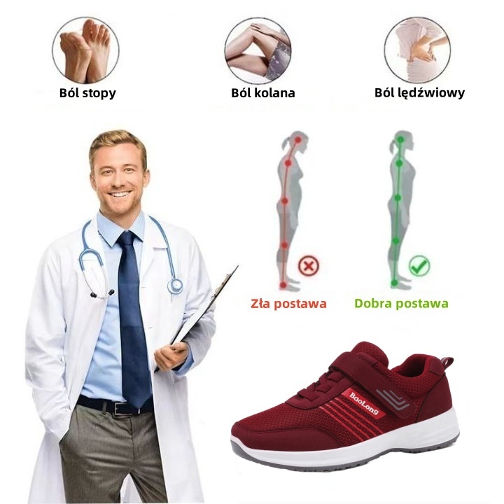 【🎁Dzisiaj 50% zniżki - nie przegap】 Ergonomicznie zaprojektowane buty ortopedyczne - ulga w bólu stawów👞 Zmniejszają nacisk podczas chodzenia