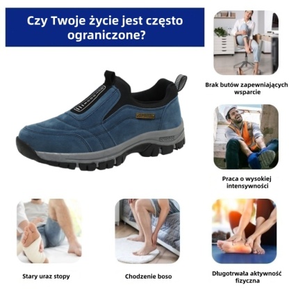 🔥70% zniżki dzisiaj – nie przegap! ⏰ Ergonomicznie zaprojektowane buty ortopedyczne – wsparcie łuku stopy 👞 Pozbądź się bólu stóp z łatwością – unisex