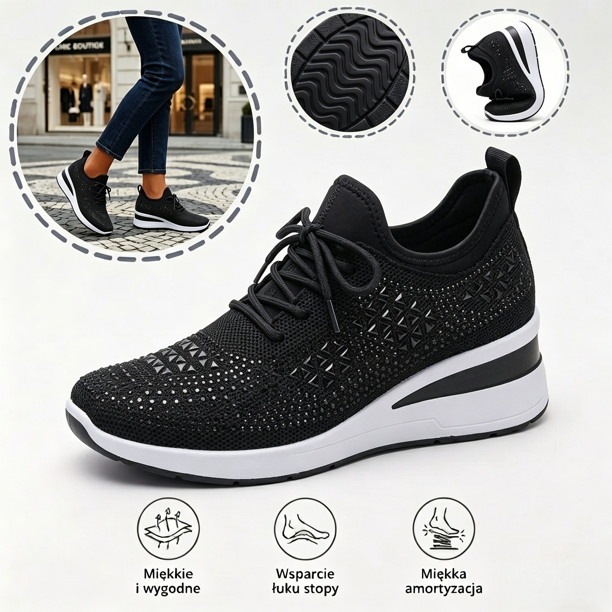 ⏰Oferta w połowie ceny 🔥Ergonomicznie zaprojektowane buty ortopedyczne ✅Wsparcie łuku stopy ✅Wygodne i bezbolesne chodzenie