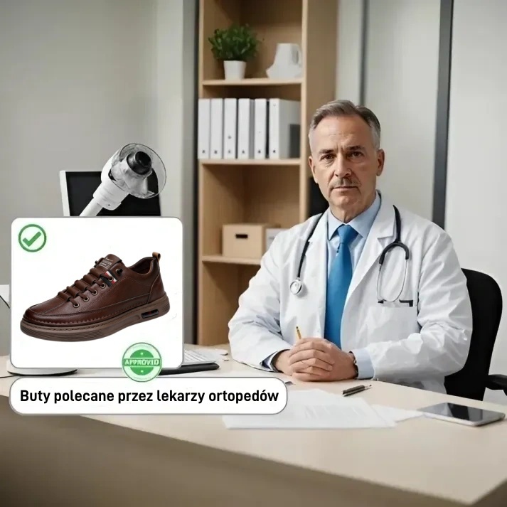 🎁Specjalna oferta rocznicowa – nie przegap!🎁Ortopedyczne buty skórzane premium👞Amortyzacja i redukcja nacisku ✅Stabilność i antypoślizgowość ✅Całodniowy komfort