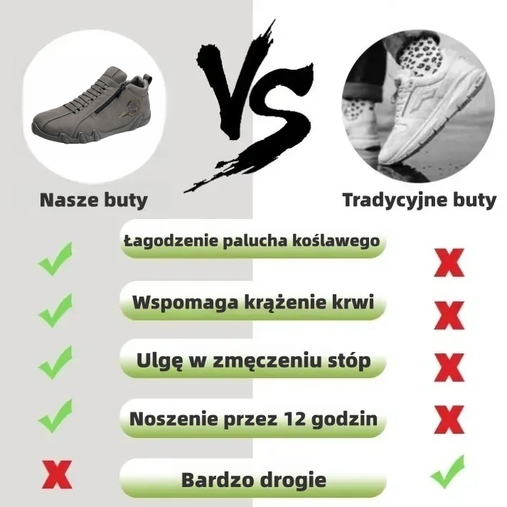 🔥50% zniżki – Nie przegap! ⬛ Męskie buty casualowe, wykonane z prawdziwej skóry bydlęcej 🐂 szyte ręcznie – ciepłe i wygodne ✅ idealne na komfortowe chodzenie przez cały dzień.