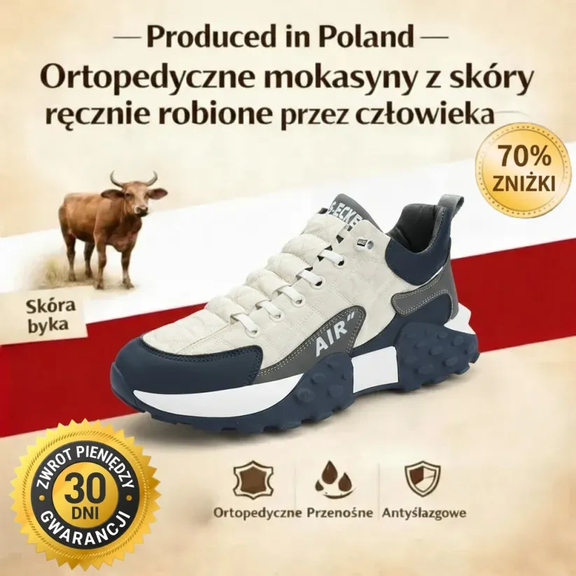🔥Ostatni dzień! 30% zniżki! ⏰Ergonomicznie zaprojektowane markowe buty codzienne ✅ Miękkie i wygodne, z doskonałym wsparciem 🦶 Skutecznie łagodzą ból stóp