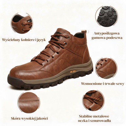 🔷70% zniżki tylko dziś – nie przegap! ⬛Męskie buty casualowe z włoskiej skóry cielęcej 🐂 Ręcznie szyte • Ortopedyczne • Ciepłe i wygodne • Idealne do komfortowego chodzenia przez cały dzień