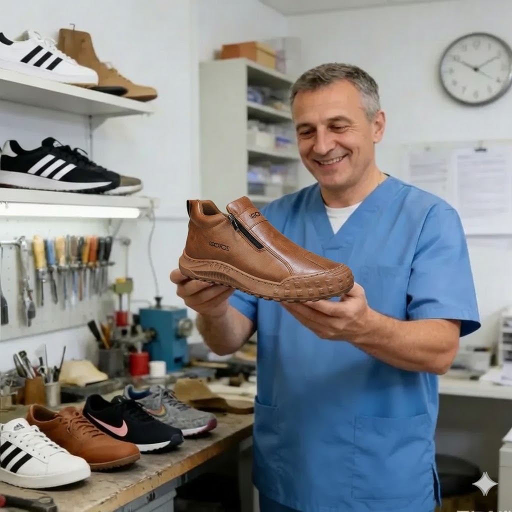 🔥50% zniżki, nie przegap! ⬛ Męskie buty codzienne ze skóry cielęcej 🐂 Ręcznie szyte, ciepłe i wygodne ✅ Nadają się do wygodnego chodzenia przez cały dzień.