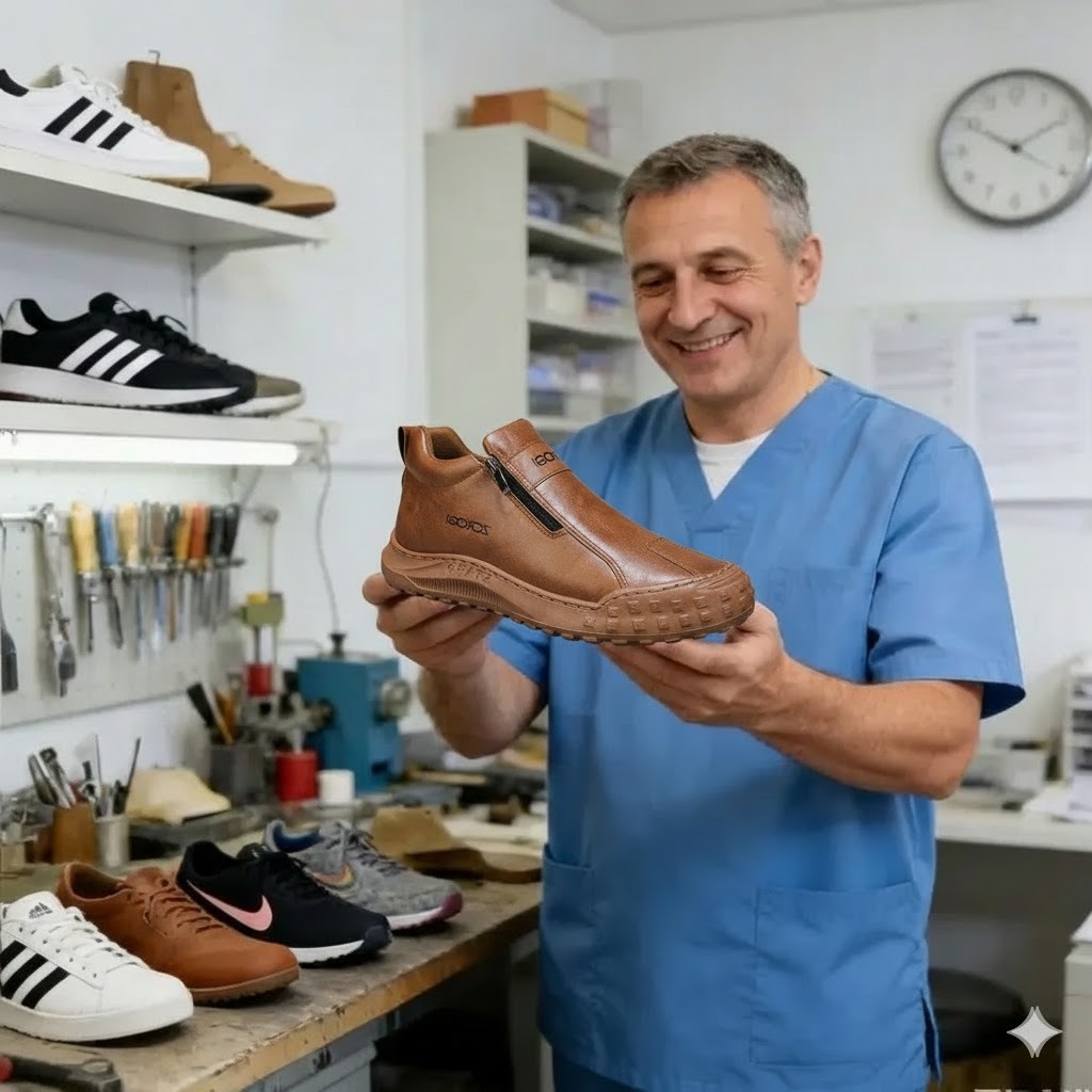 🔥50% zniżki, nie przegap! ⬛ Męskie buty codzienne ze skóry cielęcej 🐂 Ręcznie szyte, ciepłe i wygodne ✅ Nadają się do wygodnego chodzenia przez cały dzień.