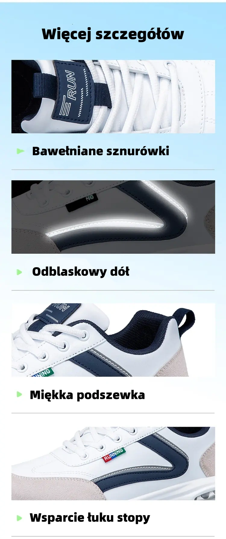 (🔥60% zniżki dzisiaj - nie przegap!) ⏰Ergonomicznie zaprojektowane --- miękkie i wygodne ortopedyczne buty sportowe✅ (wsparcie łuku stopy, łagodzenie dyskomfortu)