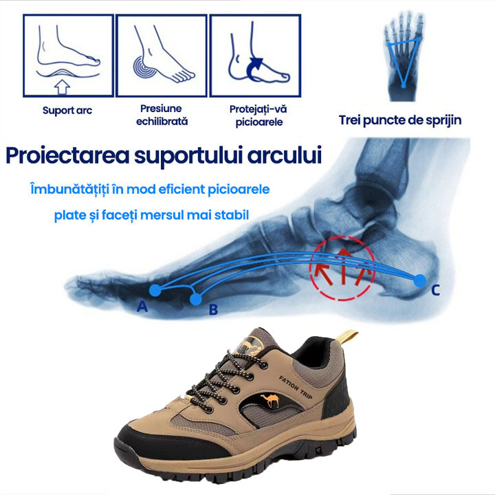 (🔥Timp limitat 70% reducere, doar azi🎁)Perechea perfectă de pantofi pentru bărbați, Purtați încălțăminte ortopedică toată ziua fără durere✅