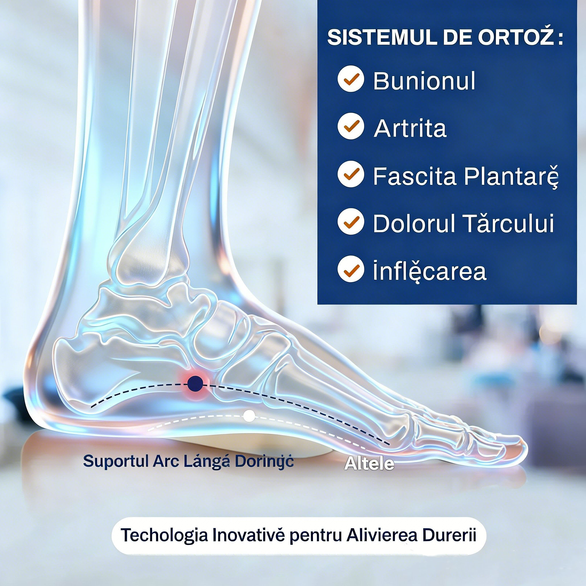 ⏰Ultima zi, reducere 40%! Nu ratați - Sandale ortopedice cu design ergonomic ✅️Amortizare șocuri ✅️Încălțăminte ortopedică sănătoasă, concepută special pentru femeile europene.