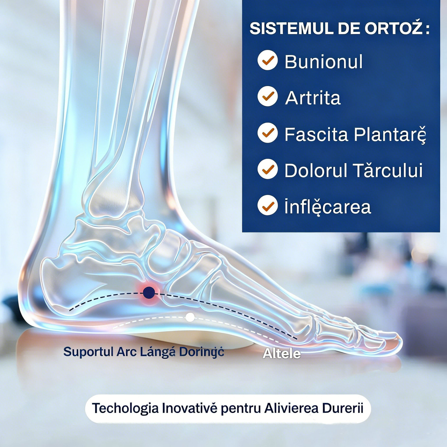 ⏰Ultima zi, reducere 40%! Nu ratați - Sandale ortopedice cu design ergonomic ✅️Amortizare șocuri ✅️Încălțăminte ortopedică sănătoasă, concepută special pentru femeile europene.
