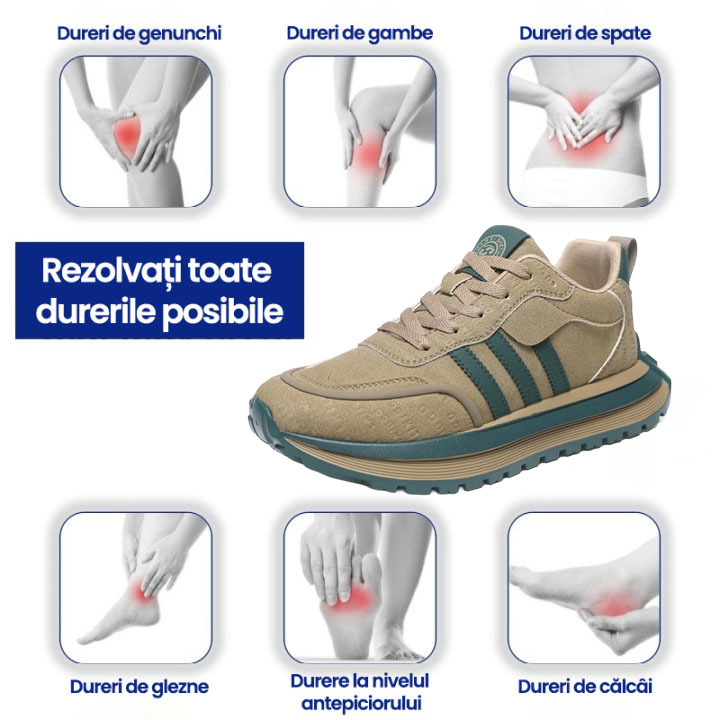 🐂 Pantofi ortopedici cusuți manual 👞 Brant ortopedic bazat pe inteligență artificială + suport pentru gleznă ✅ Calzi, confortabili, impermeabili și antiderapanți