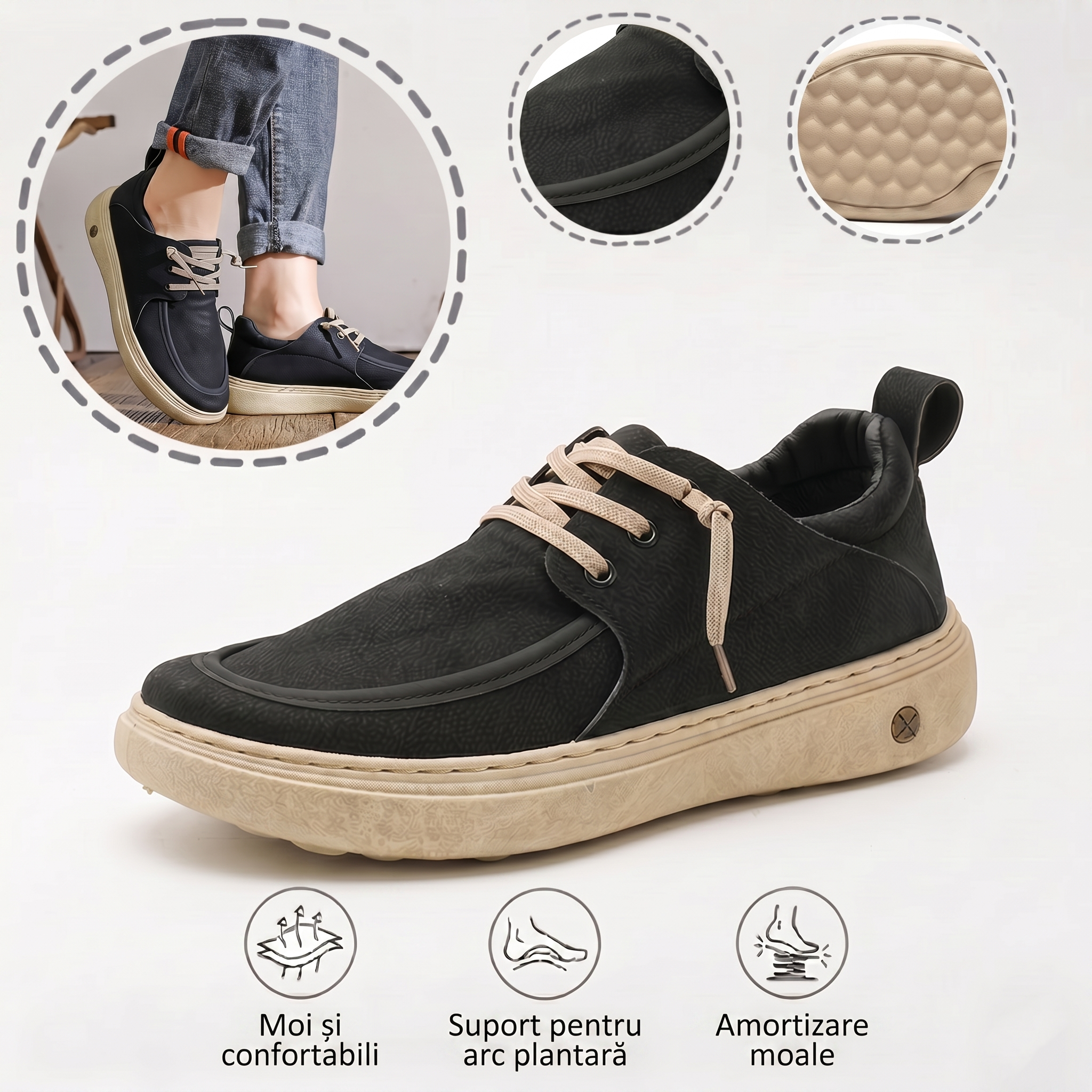 ⏰️Nu rata oferta noastră de 50% reducere! ✅ Încălțăminte ortopedică de înaltă calitate 🦶 Model nou 2026, impermeabilă și antiderapantă 🔴 Previne problemele picioarelor