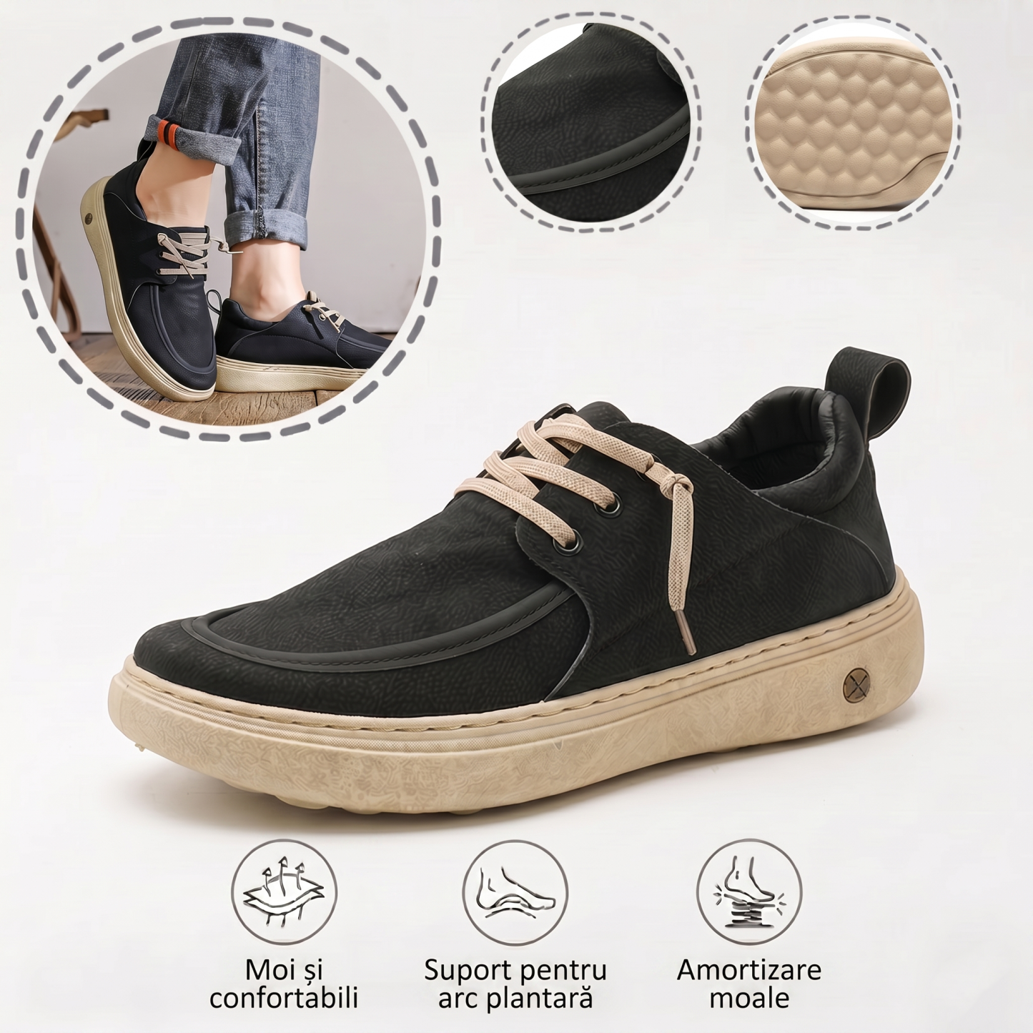 ⏰️Nu rata oferta noastră de 50% reducere! ✅ Încălțăminte ortopedică de înaltă calitate 🦶 Model nou 2026, impermeabilă și antiderapantă 🔴 Previne problemele picioarelor