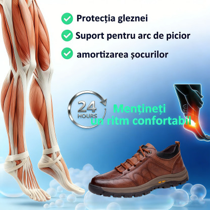 🐂 Pantofi bărbătești din piele de vițel cusuți manual 👞 Disponibili în toate mărimile, ușor de încălțat și de descălțat ✅ Calzi, confortabili, impermeabili și antiderapanți