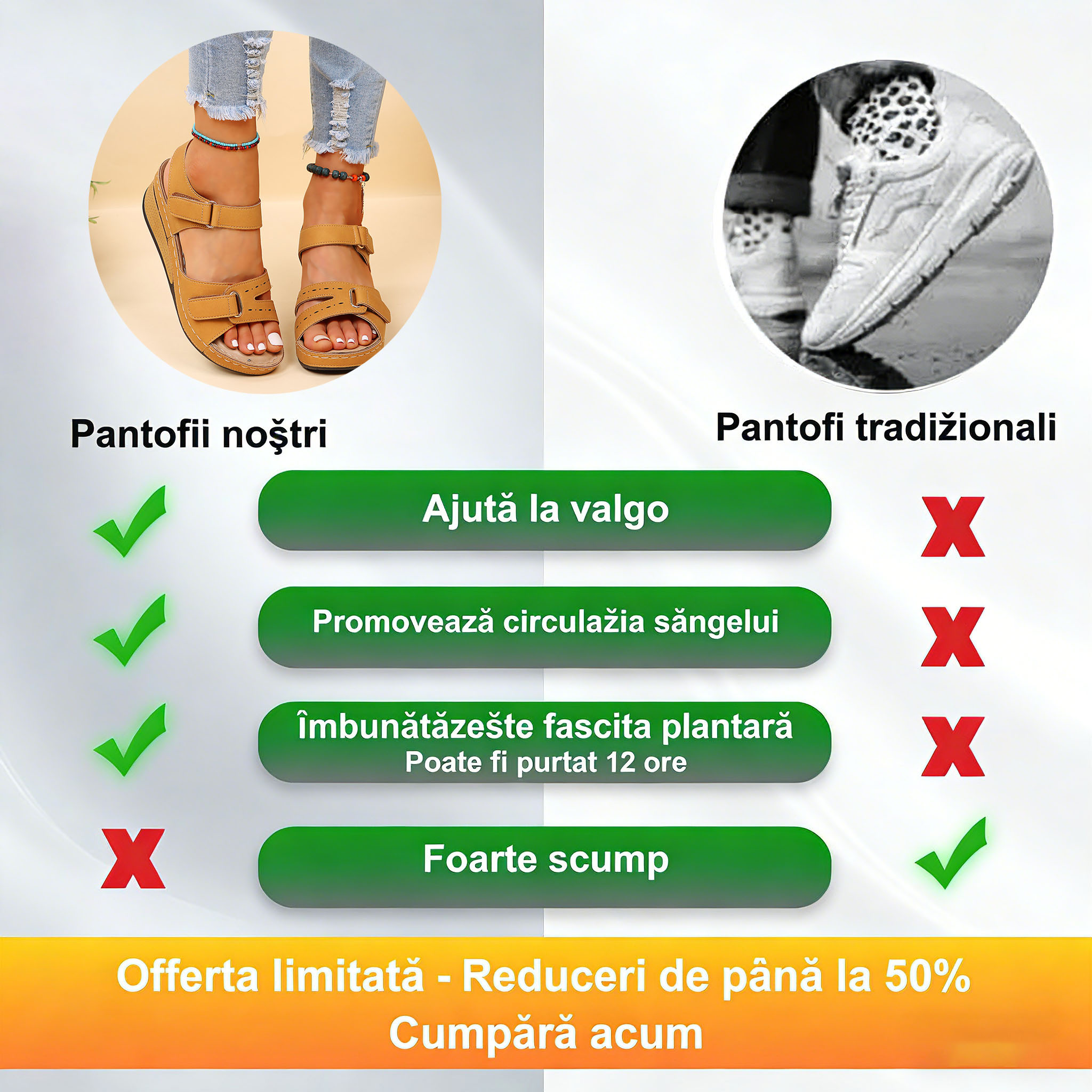 Sand⏰️Nu rata reducerea de 50% de astăzi! ✅ Sandale de înaltă calitate 🦶 Ușoare și elegante - Impermeabile și antiderapante 🔴 Potrivite pentru orice ocazie.ale