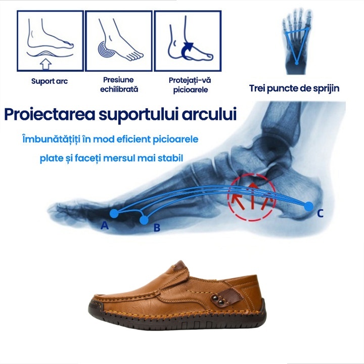 [⏰ Ultima zi pentru a te bucura de o reducere de 70% - nu rata ocazia!] 🐂Pantofi de mers pentru bărbați din piele de vițel australiană 👞 ✅ Ameliorează durerea și mergi confortabil