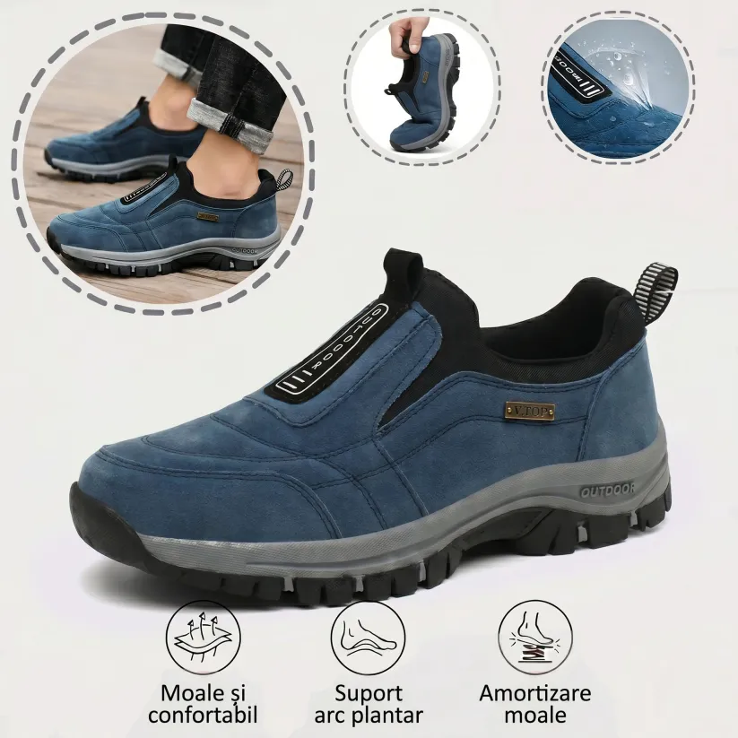 🎁Ultima zi pentru a te bucura de o reducere de 60%! Nu rata ocazia! ⏰ Ameliorează durerile de picioare și fasciita - Încălțăminte ortopedică impermeabilă și antiderapantă.