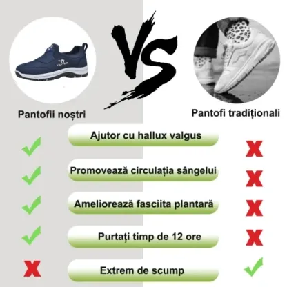 [Reducere la jumătate de preț astăzi - nu o ratați] Pantofi casual pentru bărbați cu design ergonomic - ameliorează eficient durerile de mers 👞Reglați poziția corectă a corpului uman