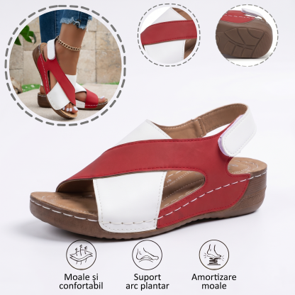 ⏰️Nu rata reducerea noastră de 50%! ✅ Sandale de înaltă calitate 🦶 Model nou de vară - impermeabile și antiderapante 🔴 ușoare și elegante, potrivite pentru orice ocazie.