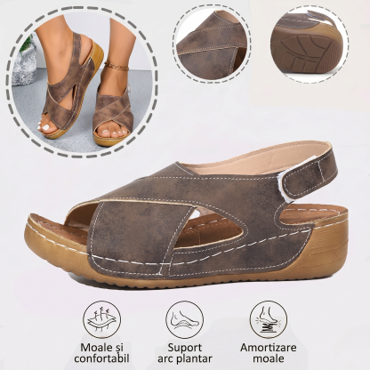 ⏰️Nu rata reducerea noastră de 50%! ✅ Sandale de înaltă calitate 🦶 Model nou de vară - impermeabile și antiderapante 🔴 ușoare și elegante, potrivite pentru orice ocazie.