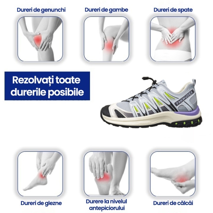 [50% reducere azi - nu ratați] 🔥 Pantofi de mers cu design ergonomic 👞Cusuti manual - impermeabili și anti-alunecare ✅ Suport arc pentru mers confortabil