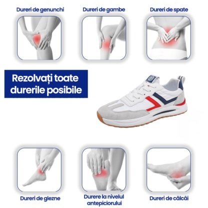 [50% reducere azi - nu ratați] 🔥 Pantofi de mers cu design ergonomic 👞Cusuti manual - impermeabili și anti-alunecare ✅ Suport arc pentru mers confortabil