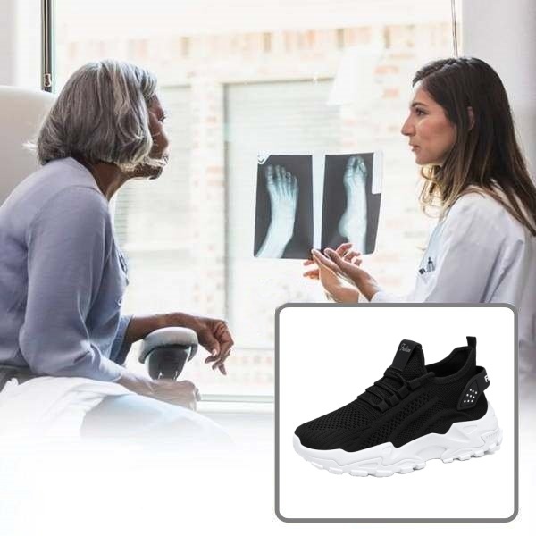 [🔥Astăzi 50% reducere - Nu-l ratați] Pantofi ortopedici de damă cu design ergonomic 👞Talpă respirabilă, anti-alunecare ✅Suport arc: mers confortabil