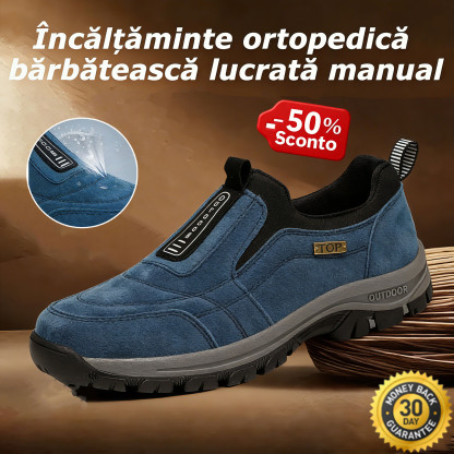 🎁Ultima zi pentru a te bucura de o reducere de 50%! Nu rata ocazia! ⏰ Ameliorează durerile de picioare și fasciita - Încălțăminte ortopedică impermeabilă și antiderapantă.