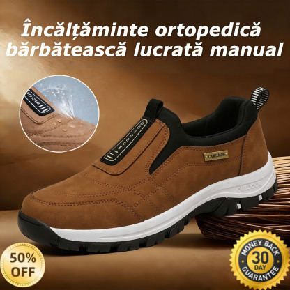 🎁Ultima zi pentru a te bucura de o reducere de 50%! Nu rata ocazia! ⏰ Ameliorează durerile de picioare și fasciita - Încălțăminte ortopedică impermeabilă și antiderapantă.