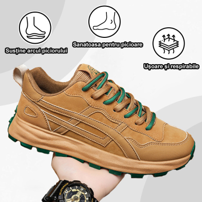 ⏰50% REDUCERE AZI - Pantofi ortopedici pentru bărbați din piele naturală de înaltă calitate👞Confortabil - Design ergonomic
