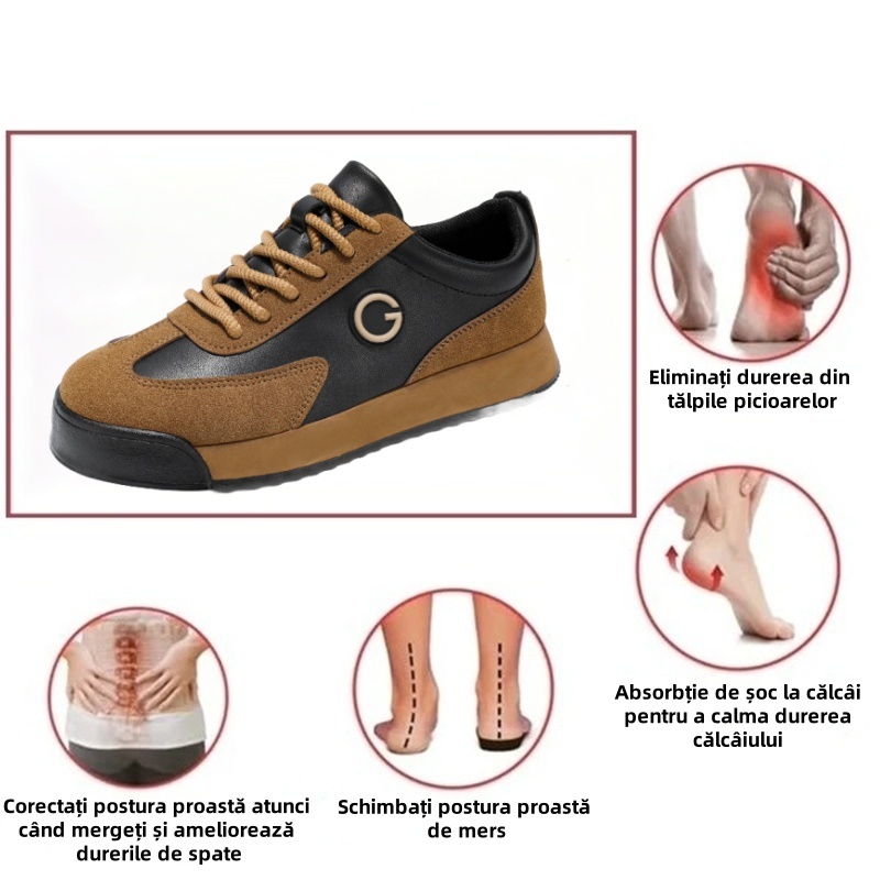 (🎉Reducere de 50% astăzi - nu o ratați) Pantofi casual noi de lux pentru bărbați din piele intoarsa 👞Mergere confortabilă, (✅Eficacitate: ameliorează durerile de picioare)