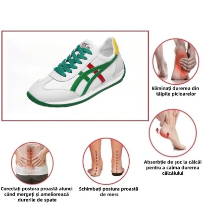 [Reducere de primăvară 50% - Numai astăzi] 🔥 Pantofi ortopedici cu design ergonomic: cusăți manual 👞 Branț din spumă cu memorie ecologică (ușoară pentru confort de mers 24 de ore)