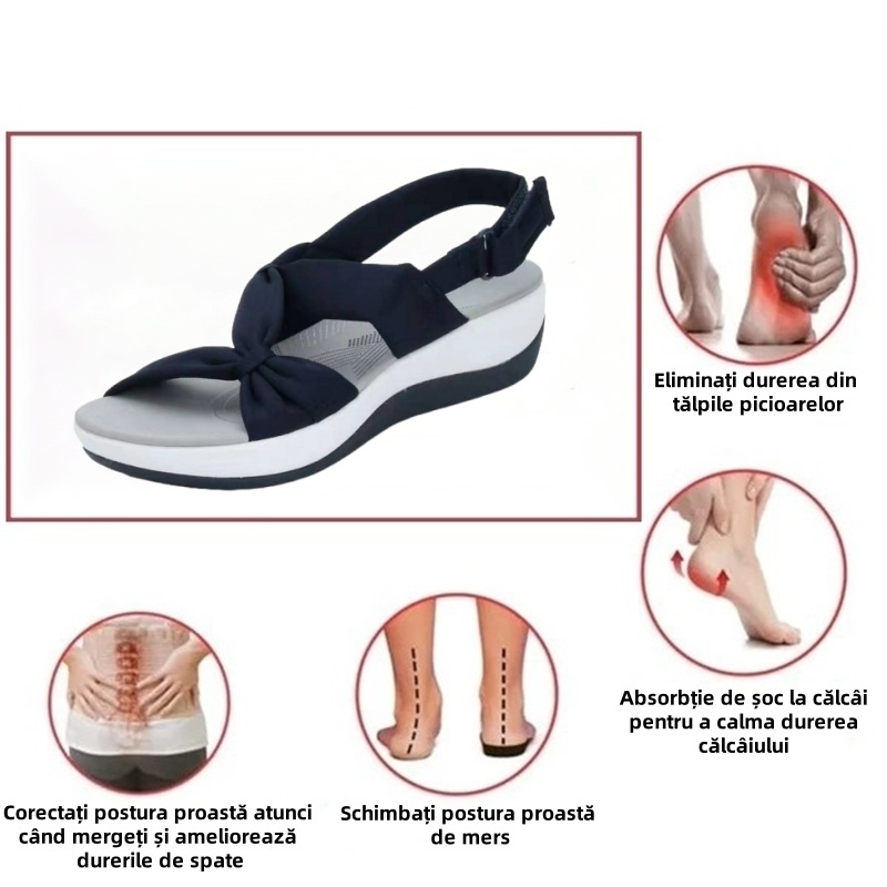 [🎁Ofertă de primăvară la jumătate de preț - Se termină în curând] Sandale ortopedice cu design ergonomic - mers fără durere👞Bucurați-vă de confortul mersului pe nori