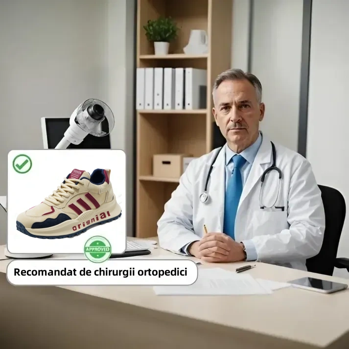 [Ultima zi cu 50% reducere - nu o ratați] 🔥 Pantofi de mers ergonomici, personalizați 👞 Cusuți manual - respirabili, impermeabili ✅ Suport pentru bolta plantară pentru mers confortabil