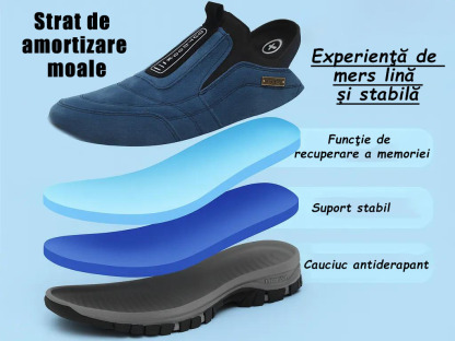 ✅Pantofi din piele întoarsă de înaltă calitate🦶Ameliorează durerile de picioare și fasciita - Impermeabili și antiderapanți🔴Pantofi ortopedici