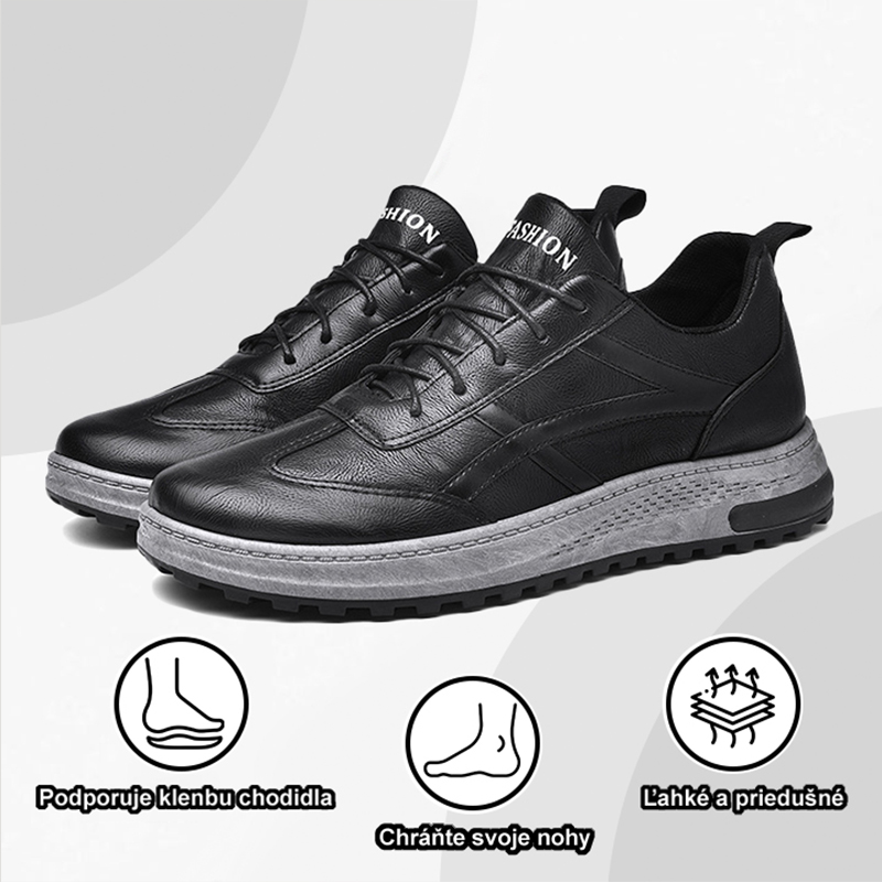 [Ultima zi cu 50% reducere - nu o ratați] 🔥Încălțăminte ergonomică de mers certificată medical 👞Cusută manual ✅Suport pentru bolta plantară pentru mers confortabil