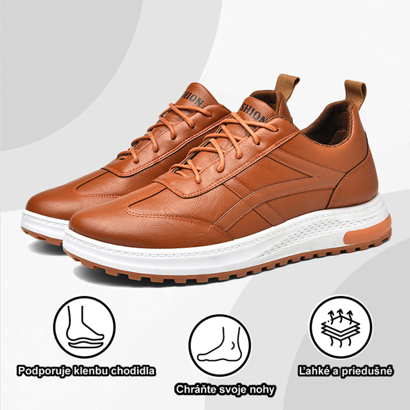 [Ultima zi cu 50% reducere - nu o ratați] 🔥Încălțăminte ergonomică de mers certificată medical 👞Cusută manual ✅Suport pentru bolta plantară pentru mers confortabil