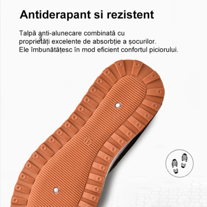 [Ultima zi cu 50% reducere - nu o ratați] 🔥Încălțăminte ergonomică de mers certificată medical 👞Cusută manual ✅Suport pentru bolta plantară pentru mers confortabil