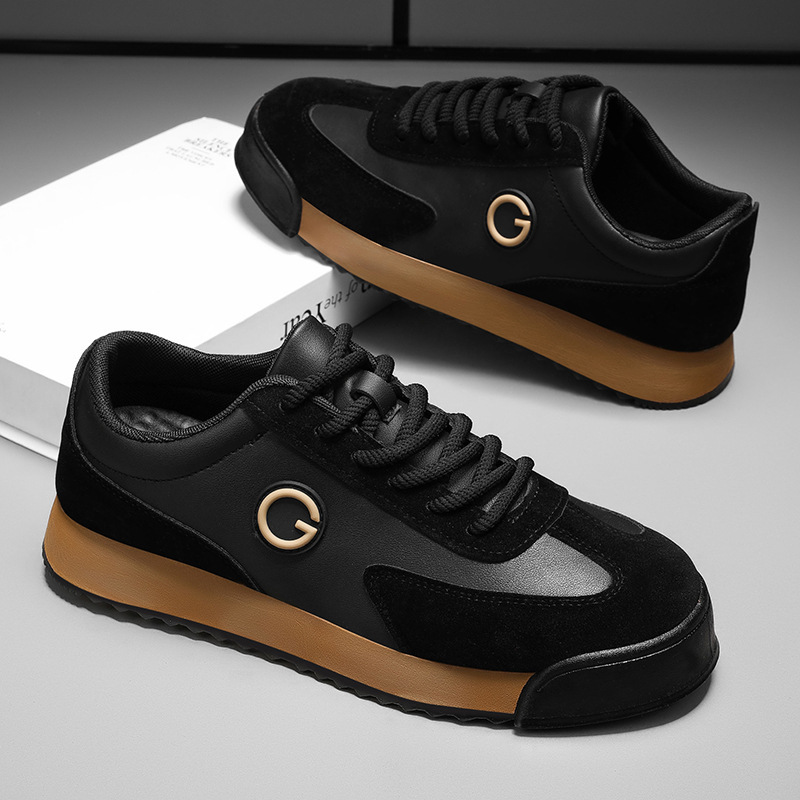 (🎉Reducere de 50% astăzi - nu o ratați) Pantofi casual noi de lux pentru bărbați din piele intoarsa 👞Mergere confortabilă, (✅Eficacitate: ameliorează durerile de picioare)