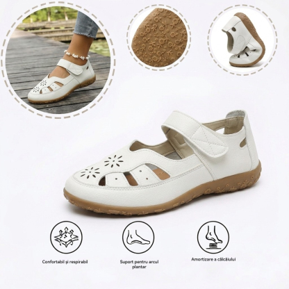 ⏰Ultima zi, reducere 40%! Nu ratați - Sandale ortopedice cu design ergonomic ✅️Amortizare șocuri ✅️Încălțăminte ortopedică sănătoasă, concepută special pentru femeile europene.