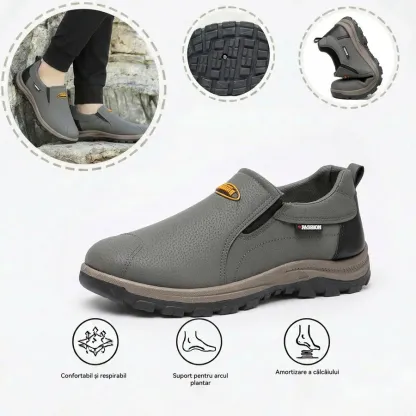 🎁Ultima zi pentru o reducere de 40%, nu ratați!⏰Fabricați din piele de vițel australiană🐂Suport pentru picioare - ameliorează durerea de picioare✅Impermeabili și antiderapanți, confortabili la mers.