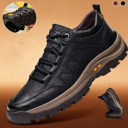 🔴 Pantofi din piele naturală italiană, cusuți manual ✅ Orteze bazate pe inteligență artificială + suport pentru gleznă 🦶 Potriviti pentru persoanele cu probleme la picioare!