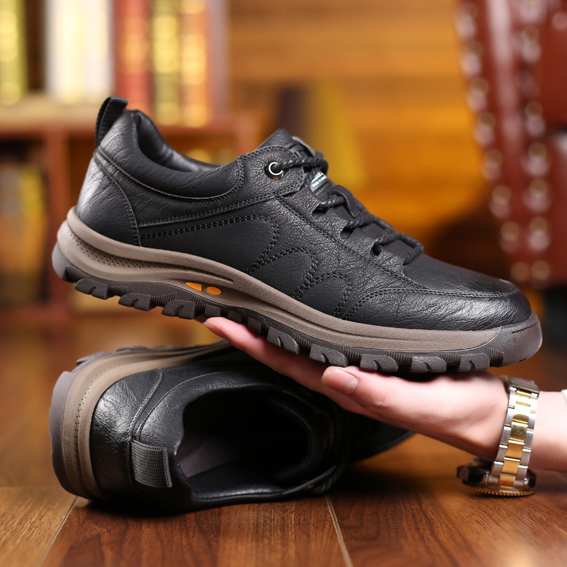 🔴 Pantofi din piele naturală italiană, cusuți manual ✅ Orteze bazate pe inteligență artificială + suport pentru gleznă 🦶 Potriviti pentru persoanele cu probleme la picioare!