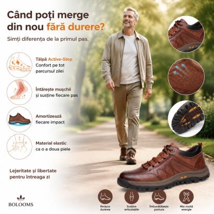 🎁Ultima zi pentru o reducere de 40%--nu ratați!⏰Fabricați din piele de vițel australiană🐂Suport pentru picioare - ameliorează durerea de picioare✅Impermeabili și antiderapanți, confortabili la mers.