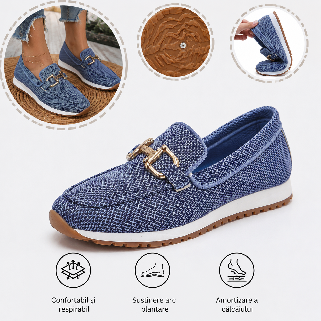 ⏰Ultima zi, reducere 40%! Nu ratați - Pantofi ortopedici cu design ergonomic ✅️Absorbție a șocurilor ✅️Încălțăminte ortopedică sănătoasă, concepută special pentru femeile europene.