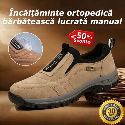 🎁Ultima zi pentru a te bucura de o reducere de 50%! Nu rata ocazia! ⏰ Ameliorează durerile de picioare și fasciita - Încălțăminte ortopedică impermeabilă și antiderapantă.