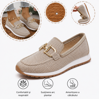 ⏰Ultima zi, reducere 40%! Nu ratați - Pantofi ortopedici cu design ergonomic ✅️Absorbție a șocurilor ✅️Încălțăminte ortopedică sănătoasă, concepută special pentru femeile europene.