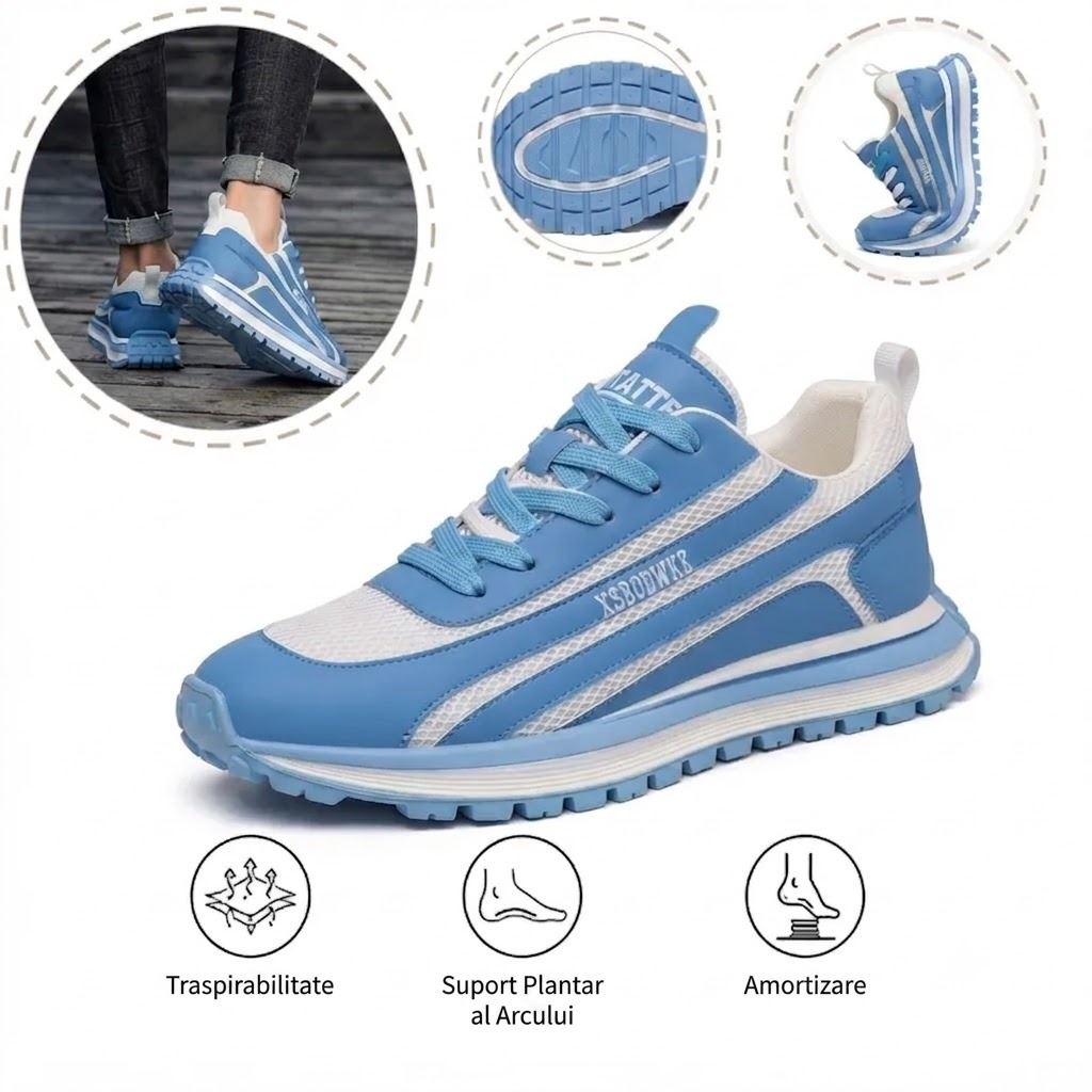 ⏰Ultima zi, reducere 40%! Nu rata ocazia! 🔥Încălțăminte ortopedică ergonomică cu absorbție a șocurilor, ✅️Încălțăminte ortopedică sănătoasă, concepută special pentru bărbații europeni.