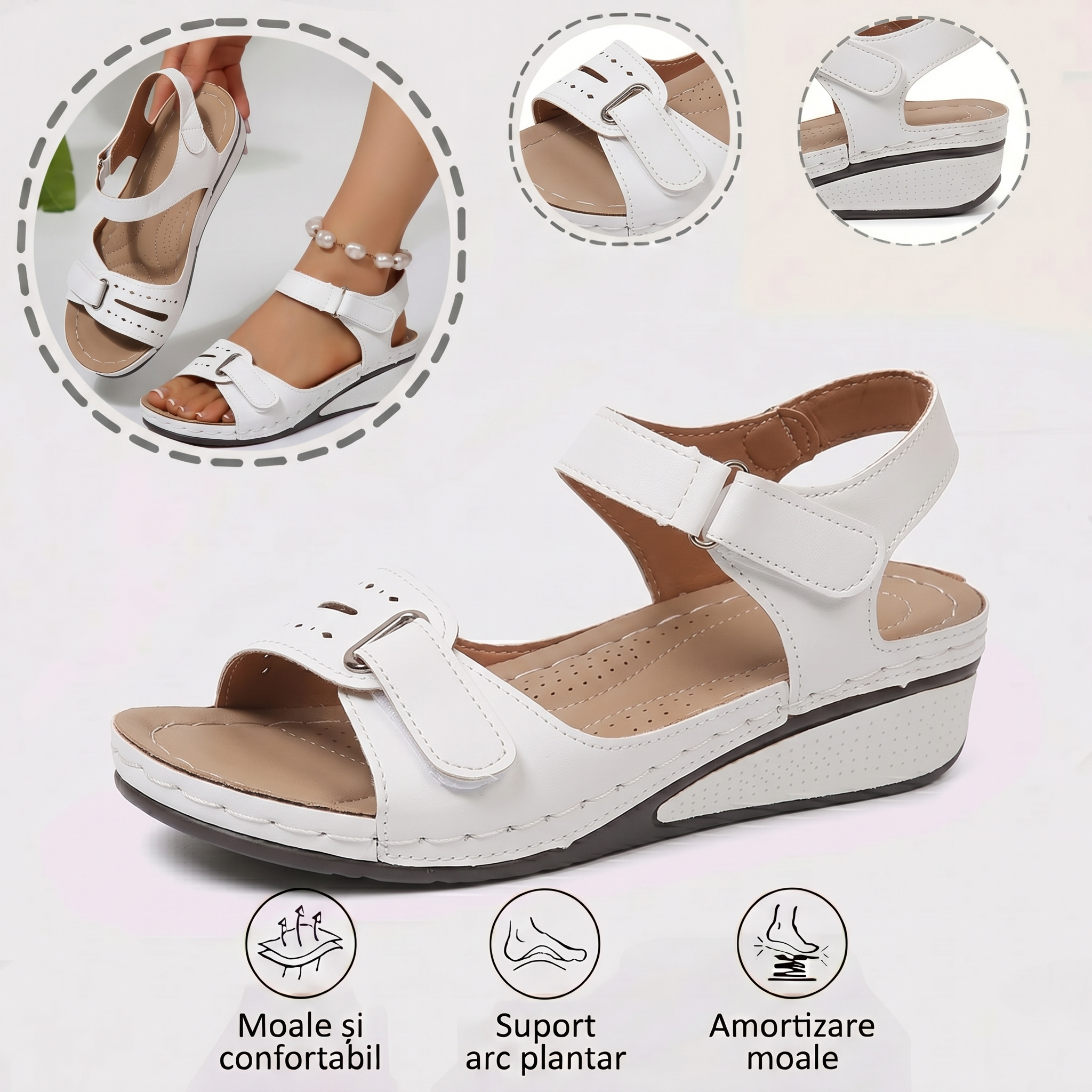 Sand⏰️Nu rata reducerea de 50% de astăzi! ✅ Sandale de înaltă calitate 🦶 Ușoare și elegante - Impermeabile și antiderapante 🔴 Potrivite pentru orice ocazie.ale