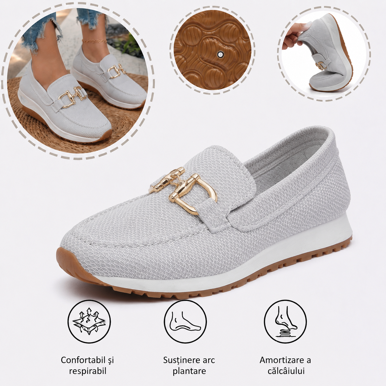 ⏰Ultima zi, reducere 40%! Nu ratați - Pantofi ortopedici cu design ergonomic ✅️Absorbție a șocurilor ✅️Încălțăminte ortopedică sănătoasă, concepută special pentru femeile europene.